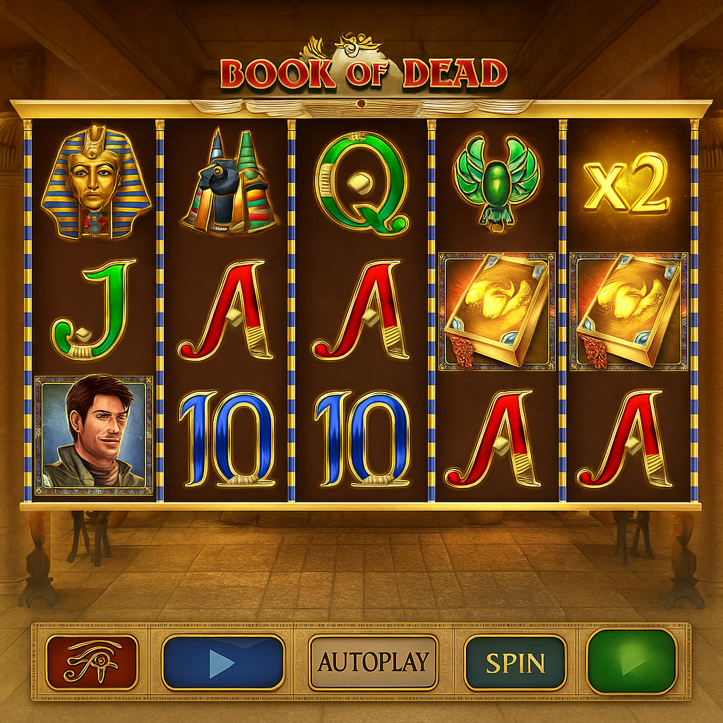 RainBet - Book of Dead Slot Game by Pragmatic Play