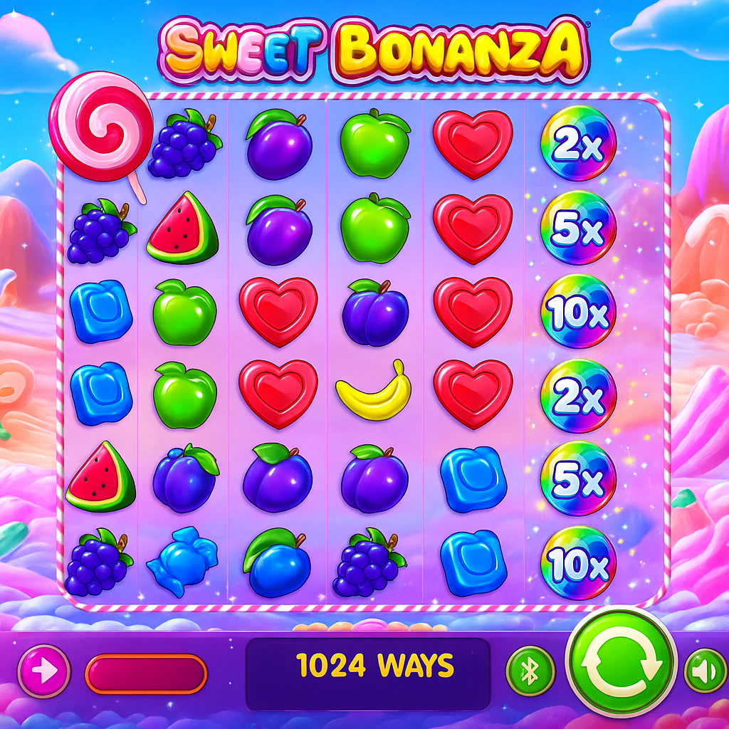 RainBet - Sweet Bonanza Slot Game by Pragmatic Play